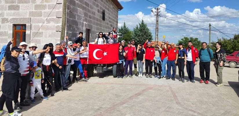Aksaray Dağcılık ve Doğa Sporları Kulübünün Çatin ziyareti