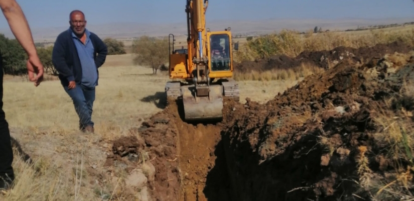Köyümüz için içme suyu arama çalışmaları başladı   