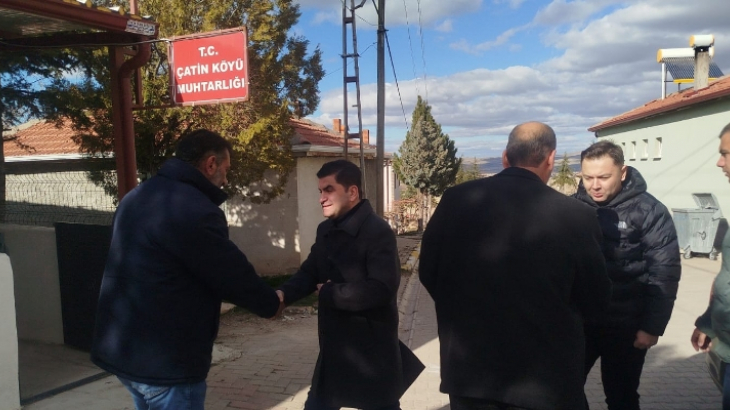 Ortaköy Kaymakamı Ahmet Karatepe’den Çatin Köyü’ne Anlamlı Ziyaret
