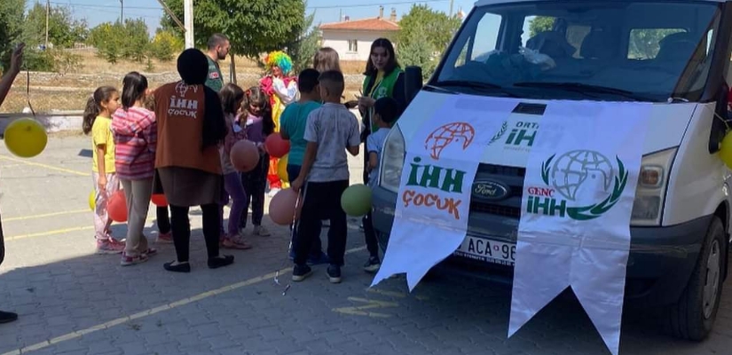 Ortaköy Genç İhh ve İhh Çocuk köyümüz okulunu ziyarette bulundular