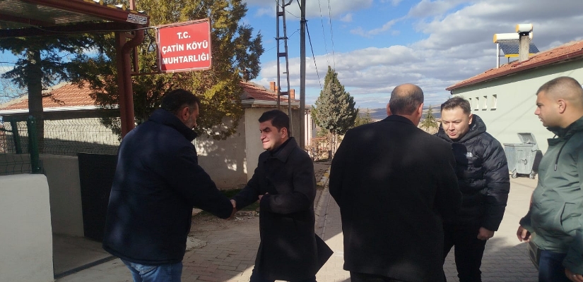 Ortaköy Kaymakamı Ahmet Karatepe’den Çatin Köyü’ne Anlamlı Ziyaret